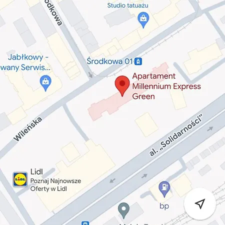 Apartmán Millennium Express Varšava